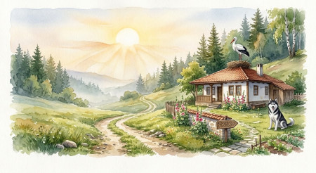 Писане на главна ръкописна буква Ъ